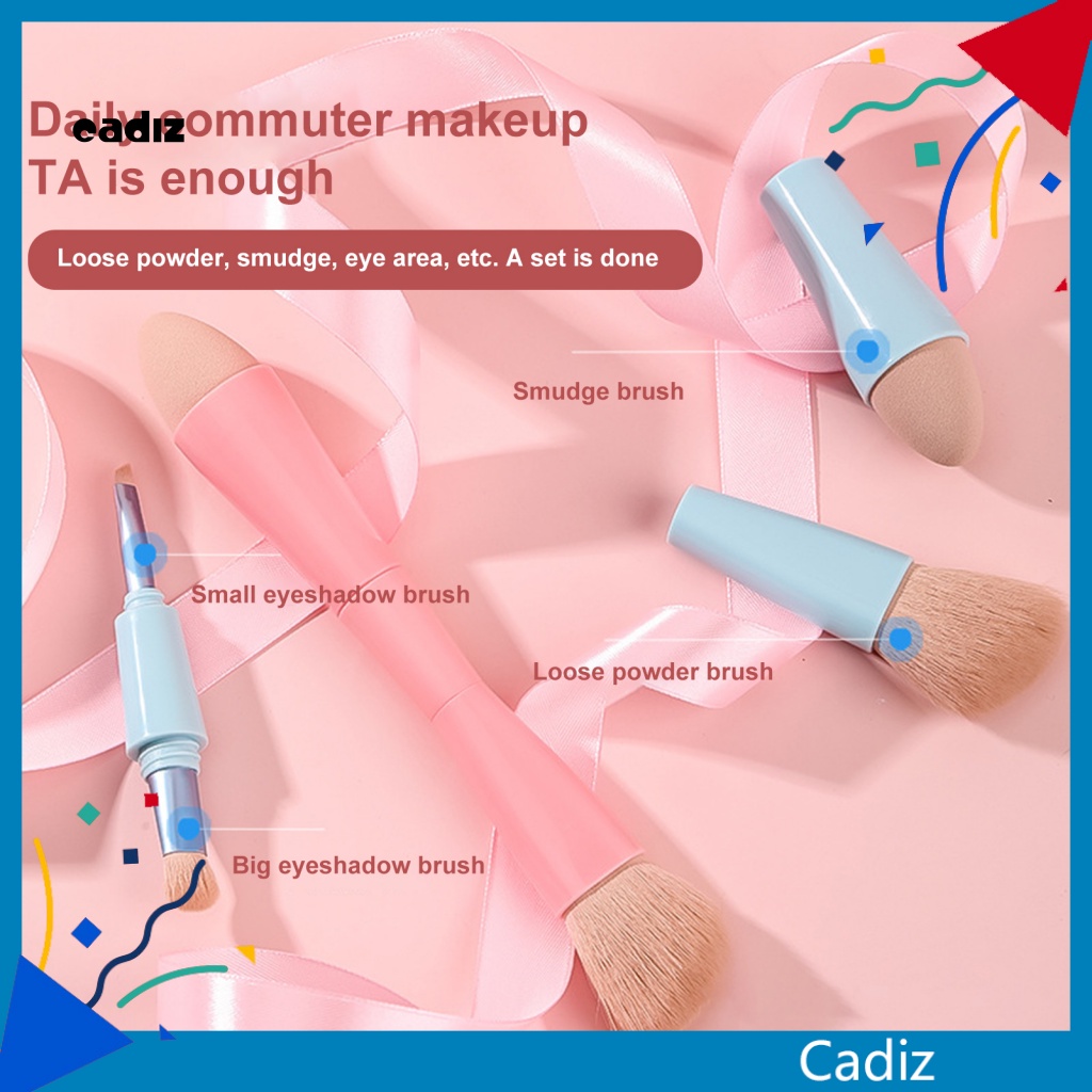 Cọ Trang Điểm Mắt Cán Không Trượt Tiện Dụng