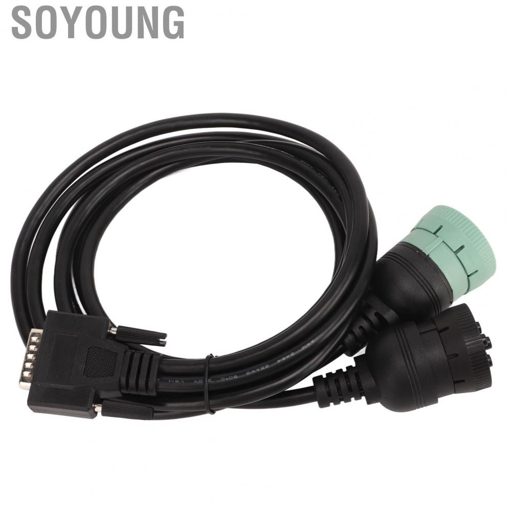Soyoung Y Diagnostic Cable  6PIN 9PIN Plug and Play ABS Rubber Heavy Duty Stable Transmission Diagnosis Adapter for DLA+2