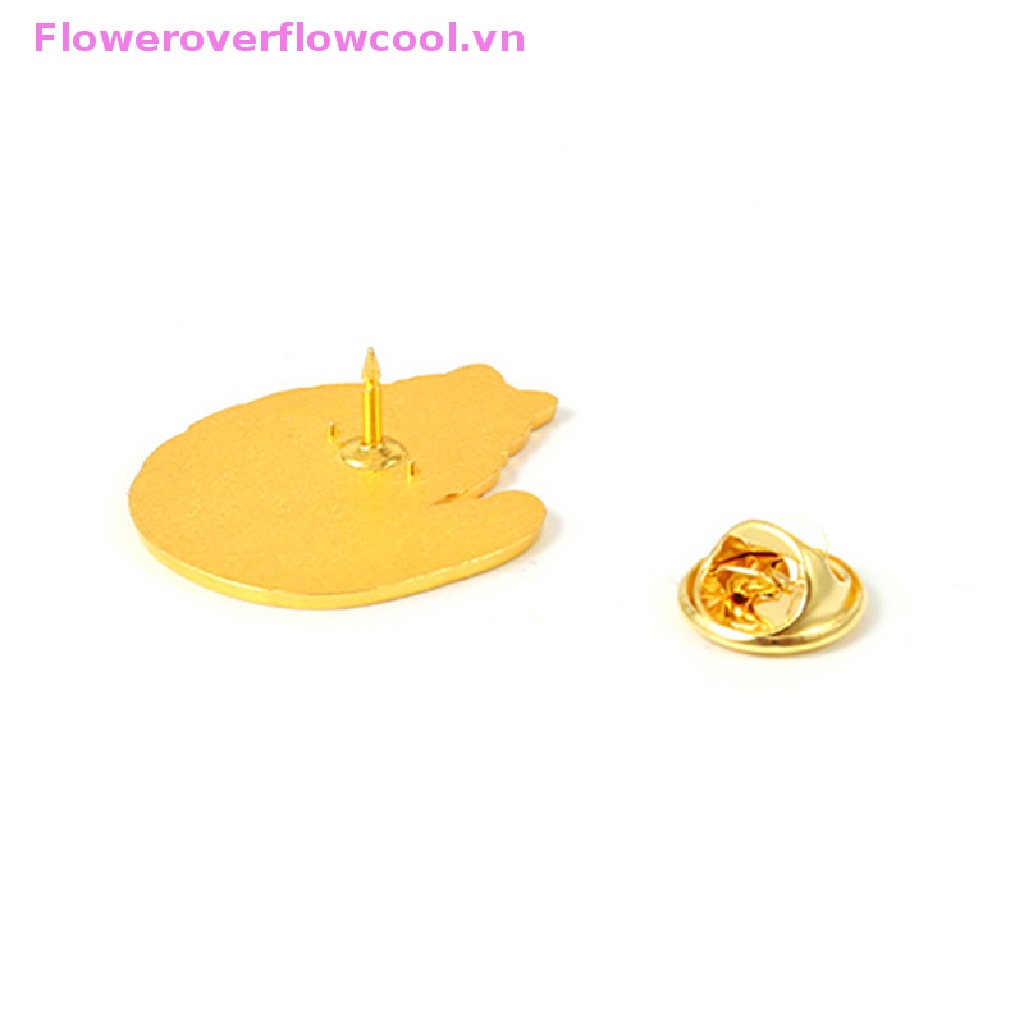 Ghim Cài Áo Hình Mèo Đen / Cá Koi / Tuần Lộc Thời Trang