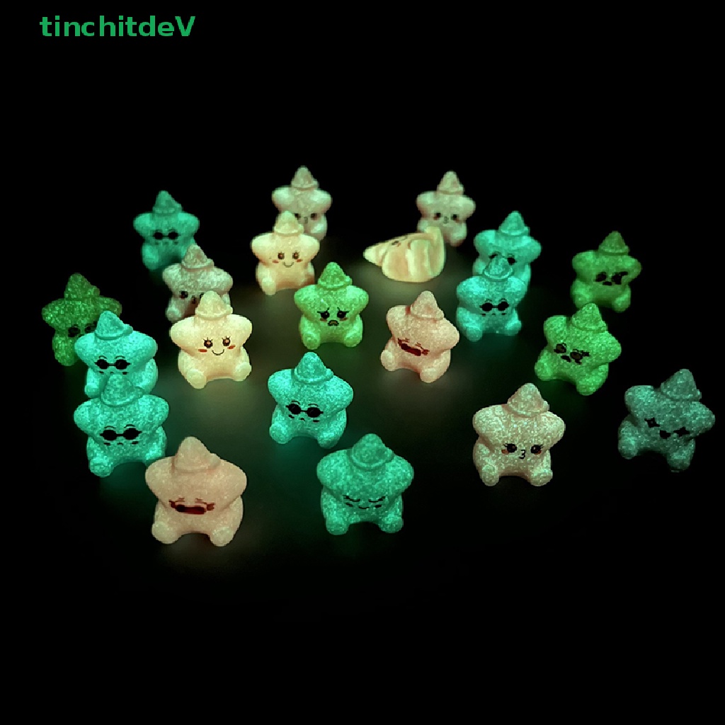 [TinchitdeV] 2 Ngôi Sao Hoạt Hình Phát Sáng Trang Trí Xe Hơi Thu Nhỏ [Mới]