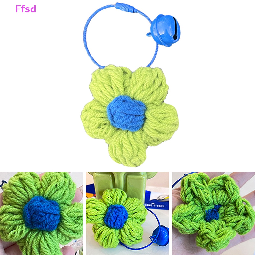 {Ffsd} Móc Khóa Xe Hơi / Túi Xách Hình Hoa Hướng Dương Quyến Rũ