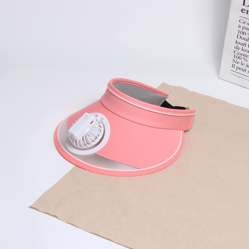 Mũ Lưỡi Trai Hở Chóp Chống Nắng Có Thể Sạc Lại Bằng Cổng USB Thời Trang Mùa Hè Cho Bé