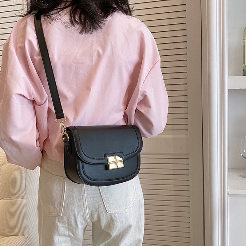 Túi Đeo Vai Màu Trơn Phong Cách Hàn Quốc Thời Trang Cao Cấp Cho Nữ