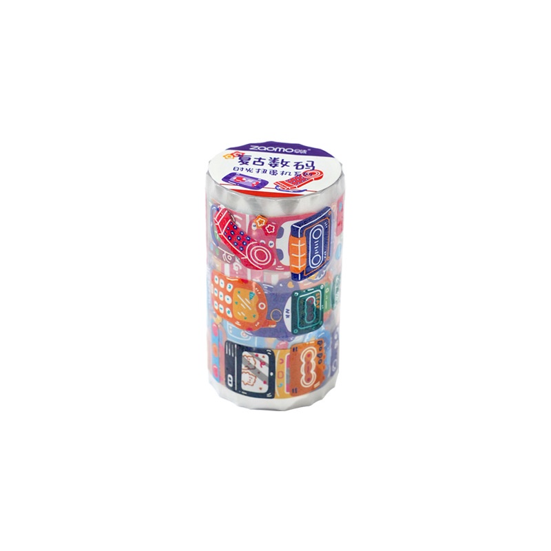 Gooka Tape Nhật Bản Retro Gooka Pocket DIY Chất liệu Sticker trang trí