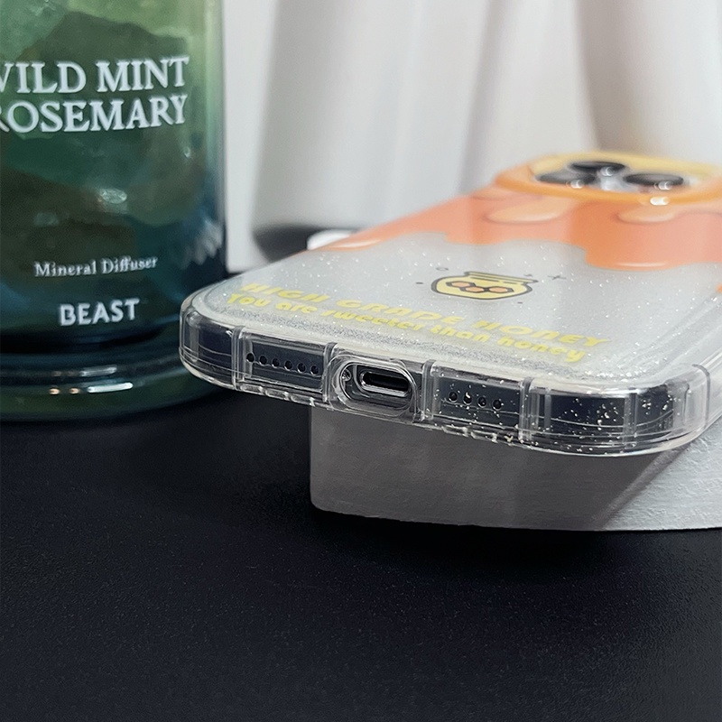 Ốp Điện Thoại Silicon Tpu Mềm Trong Suốt Họa Tiết Hoạt Hình Sáng Tạo Cho iphone 14 13 Pro Max 12 11