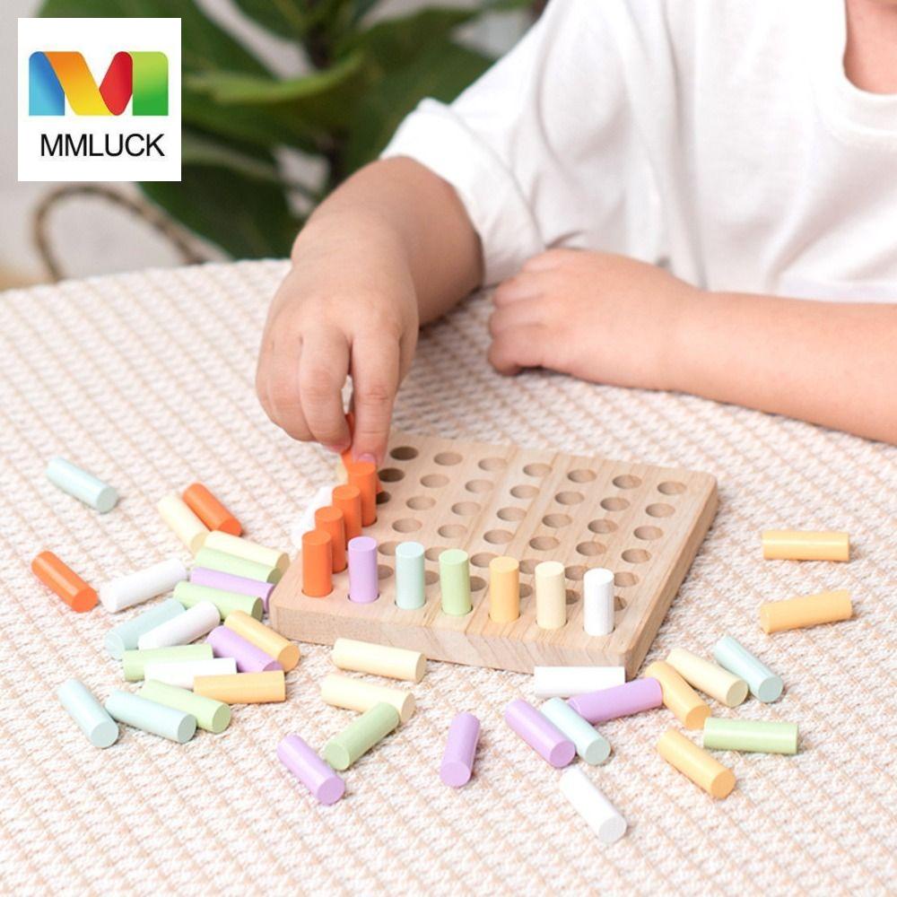 Bảng Đồ Chơi Lắp Ráp Bằng Gỗ Nhiều Màu Sắc Bắt Mắt Tiện Dụng