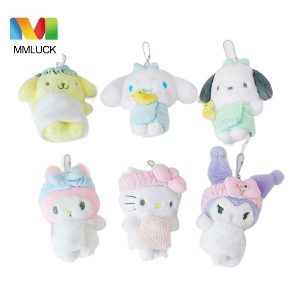 Móc Khóa Hình Mèo Nhồi Bông Dễ Thương Dùng Làm Quà Tặng
