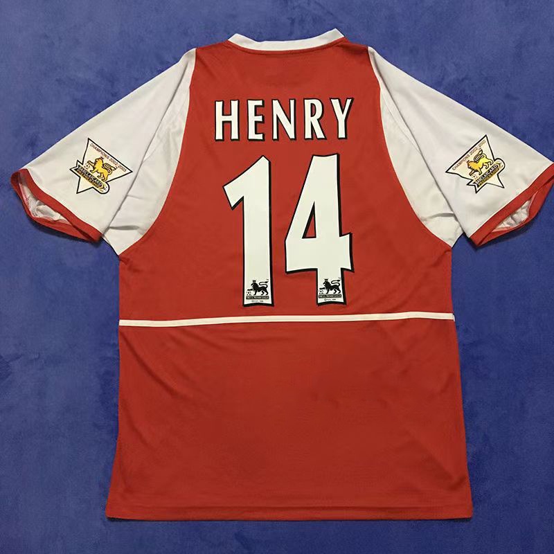 2002 / 2003 / 2004 Áo Thun Tay Ngắn Và Tay Dài Của Arsenal / 0204 Bernkamp Hry