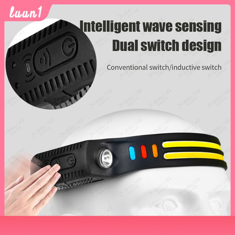 Hàng Có Sẵn Đèn Pha Cảm Ứng 2023 Đèn Đạp Xe Ngoài Trời Đèn Chạy Ban Đêm Sạc Usb Đèn Pha Led Ánh Sáng Mạnh Đèn Câu Cá Ban Đêm Thanh Toán Khi Nhận Hàng