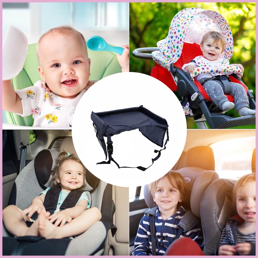 Khay Đựng Đồ Dùng Gắn Ghế Ngồi Xe Hơi Tiện Dụng Cho Bé