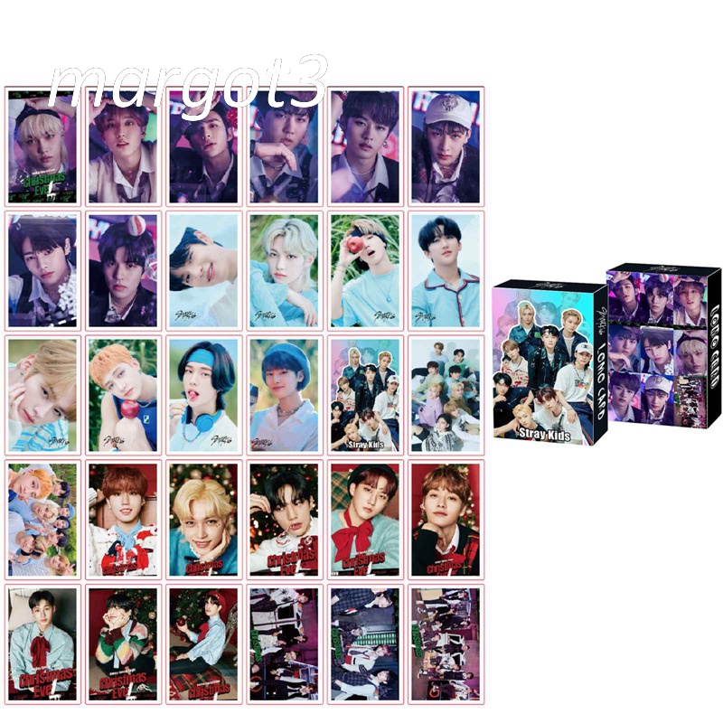 Hộp 30 Ảnh Thẻ In Hình Nhóm Nhạc Straykids Margot3