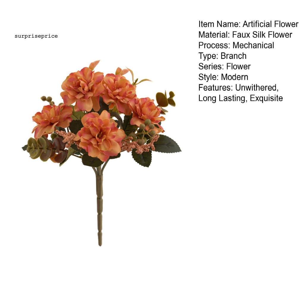 Spa Chi Tiết Tuyệt Vời Nhành Cherry Giả Trang Trí Đám Cưới Đa Năng