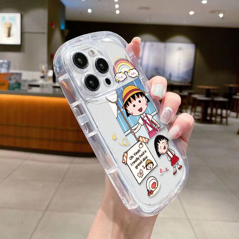 ✅Ốp Điện Thoại Mềm Chống Sốc Hình Maruko Cho Iphone14 7 8p 11 Xr1213 xs promax 8PXE