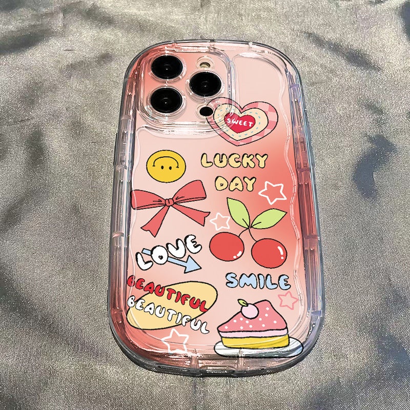 ✅Ốp Điện Thoại Mềm Trong Suốt Chống Sốc Màu Hồng Gradient Cho Iphone 13iPhone1412 promax / 7 8p11xs xr WRDQ