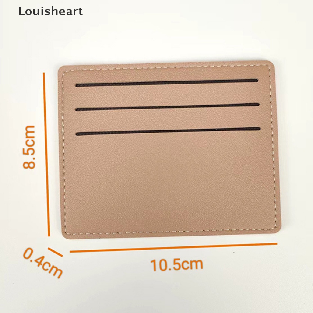 Ví Louisheart 1 Ngăn Đựng Thẻ Ngân Hàng / Tiền Xu / Danh Thiếp Siêu Mỏng