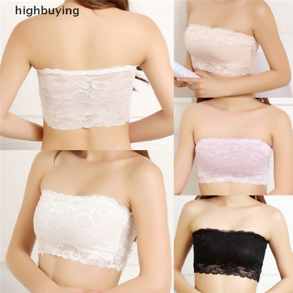 Áo Ngực Ống Phối Ren Quyến Rũ Cho Nữ