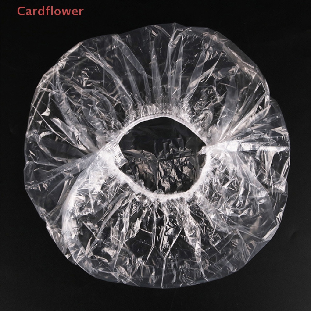 Bộ 100 Mũ Trùm Tóc Co Giãn Trong Suốt Dùng Một Lần