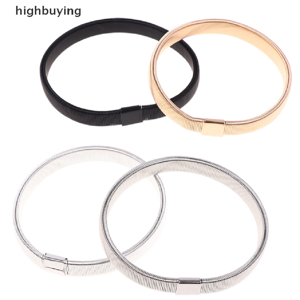 Đai Quấn Cổ Tay Giữ Áo Sơ Mi Bằng Kim Loại Co Giãn Cho Nam