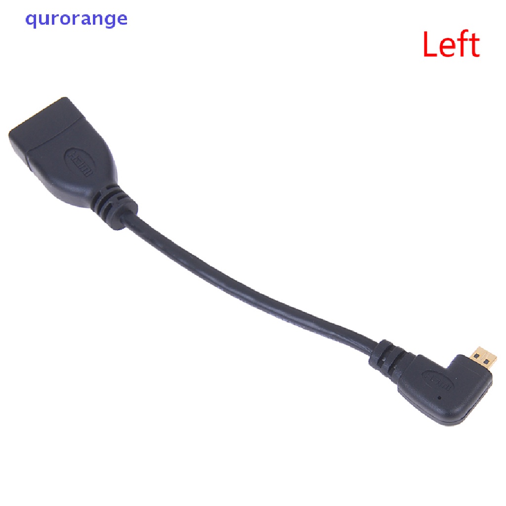 Cáp Chuyển Đổi Micro HDMI Sang HDMI Trái Phải Rrh Chuyên Dụng