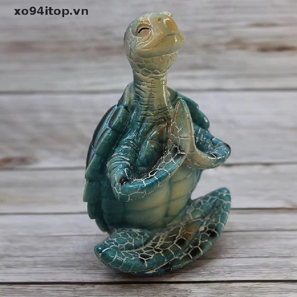Xoitop Mô Hình Tượng Rùa Biển Tập Yoga VN