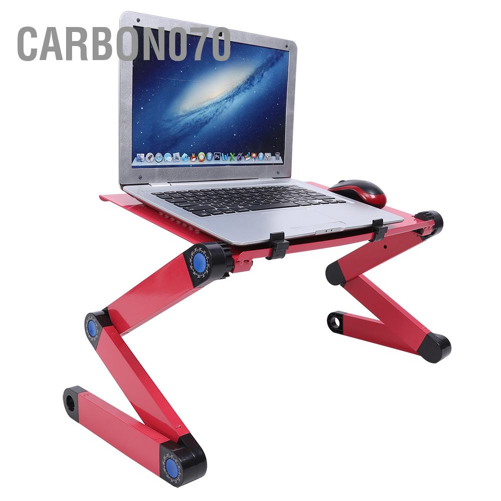 Carbon070 Hợp Kim Nhôm Giường Gấp Laptop Notebook Có Thể Điều Chỉnh Bàn Máy Tính Để