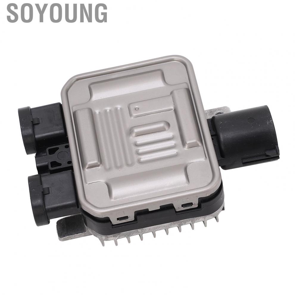 Soyoung Relay Radiator Control Module  Cooling Fan Unit 31305106 Easy To Install Durable Perfect Match High Performance Metal for Vehicle