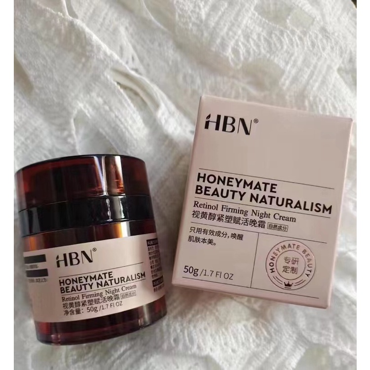 Bán Chạy#Kem Dưỡng Da Ban Đêm Chứa Retinol Và Tinh Chất Dạ Quang 50g H HBN Retinol 3.23 yt