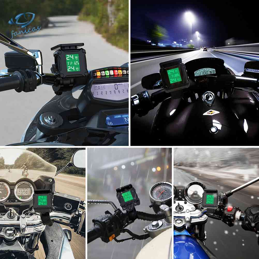 Hệ Thống Cảm Biến Áp Suất Lốp Xe Máy TPMS