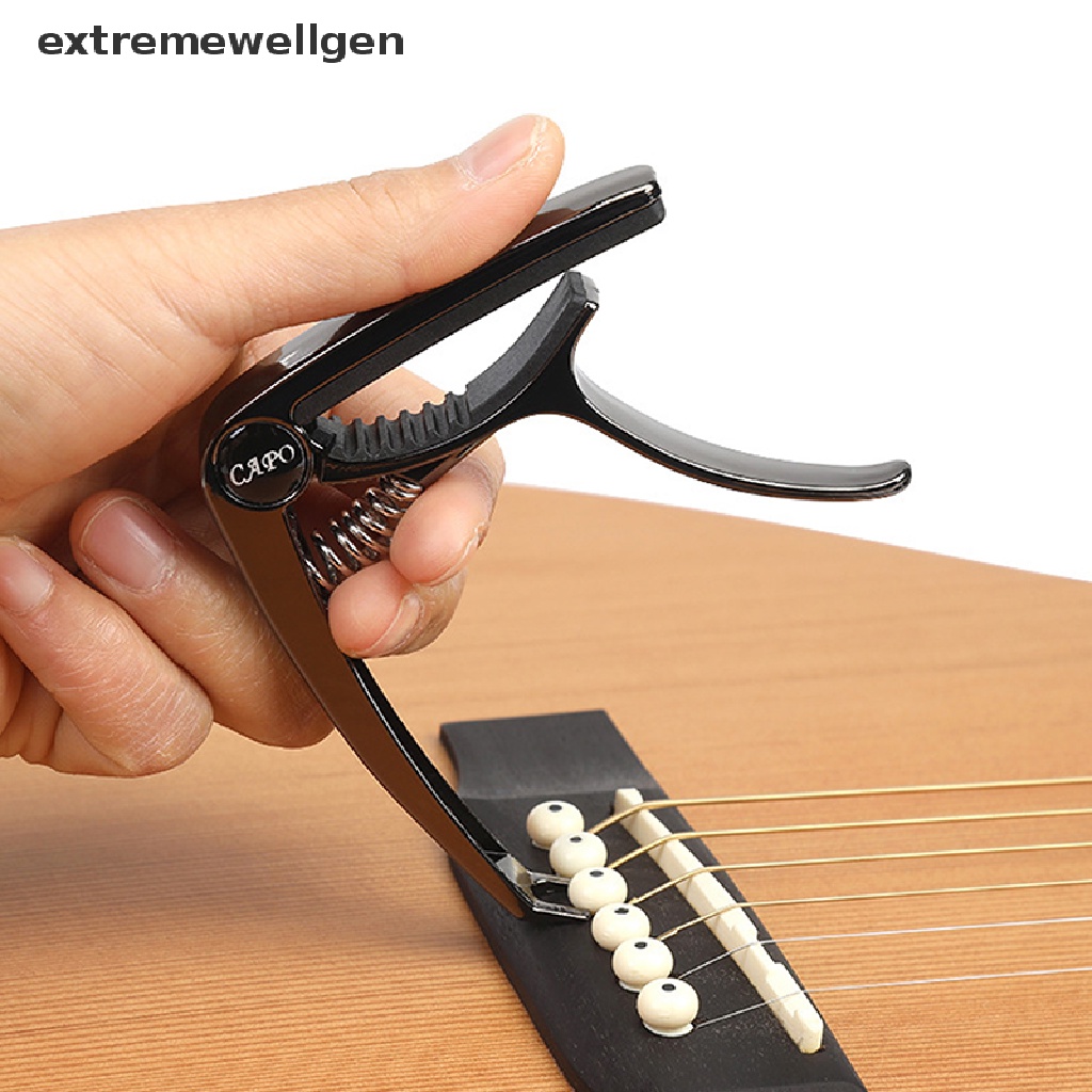 Kẹp Capo Bằng Kim Loại Cho Đàn Guitar Acoustic / Điện / Cổ Điển