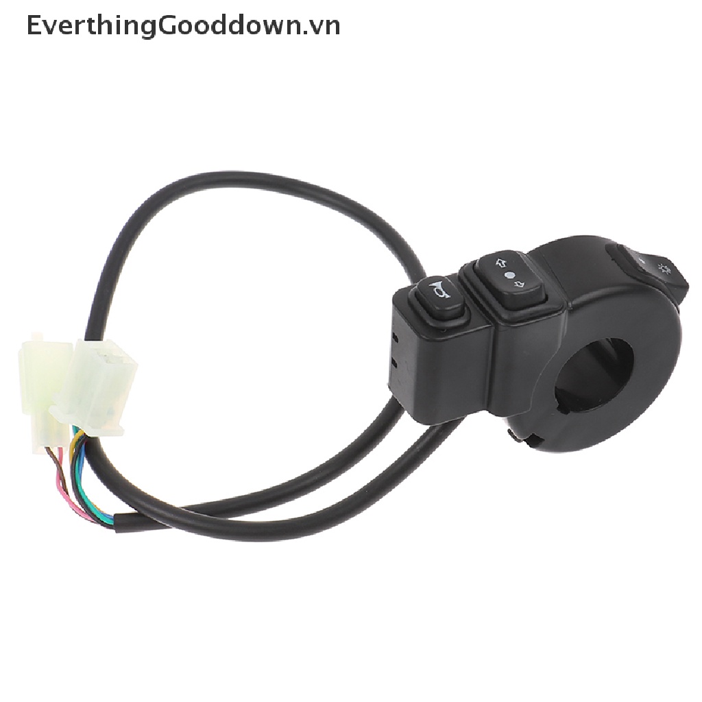 Công Tắc Còi 22mm 3 Trong 1 Cho Xe Máy / Xe Đạp Điện
