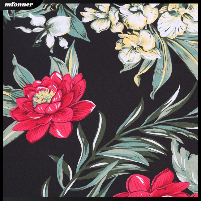 Áo Sơ Mi Ngắn Tay In Hoa Thời Trang Mùa Hè Giản Dị Dành Cho Nữ Và Nam