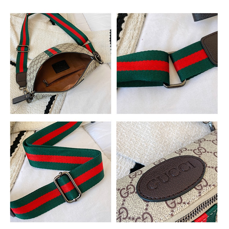 Men's and Women's Sling Bag Casual Elegant Classic Retro One-Shoulder Side Packet Shoulder Crossbody Bag