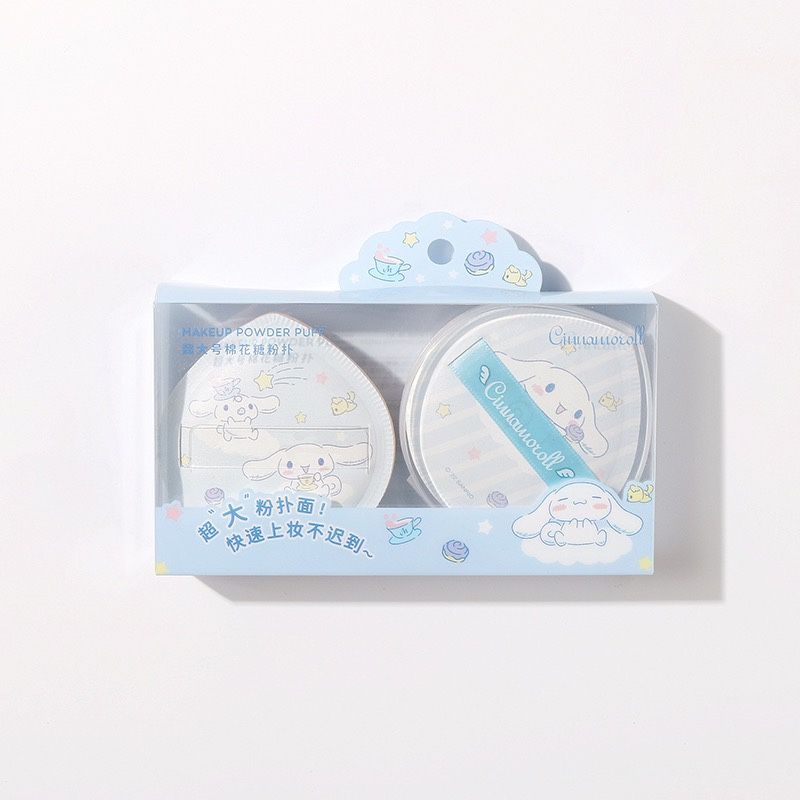 Sanliou Mút Trang Điểm Khô Và Ướt Hình Trứng Chất Liệu Cotton