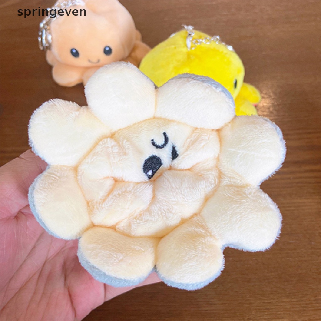 Móc Khóa Hình Bạch Tuộc Nhồi Bông Mềm Mại Đáng Yêu