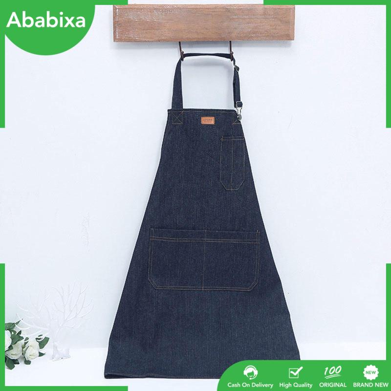 Tạp Dề Nấu Ăn / Làm Vườn Có Túi Lớn Chống Bám Bẩn Tiện Dụng