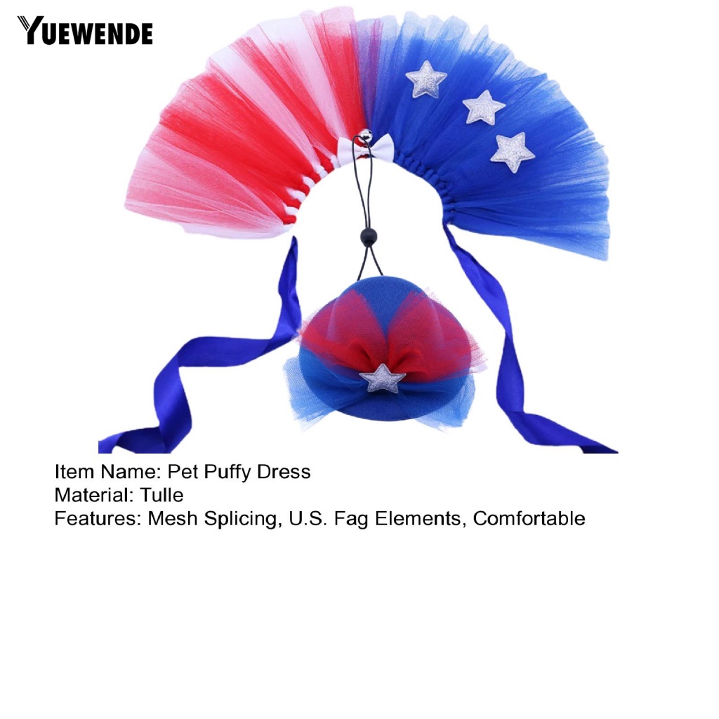 1 Bộ Đạo Cụ Chụp Ảnh Cho Thú Cưng Đầm Xòe Họa Tiết Thổ Cẩm Dễ Thương Cho Thú Cưng