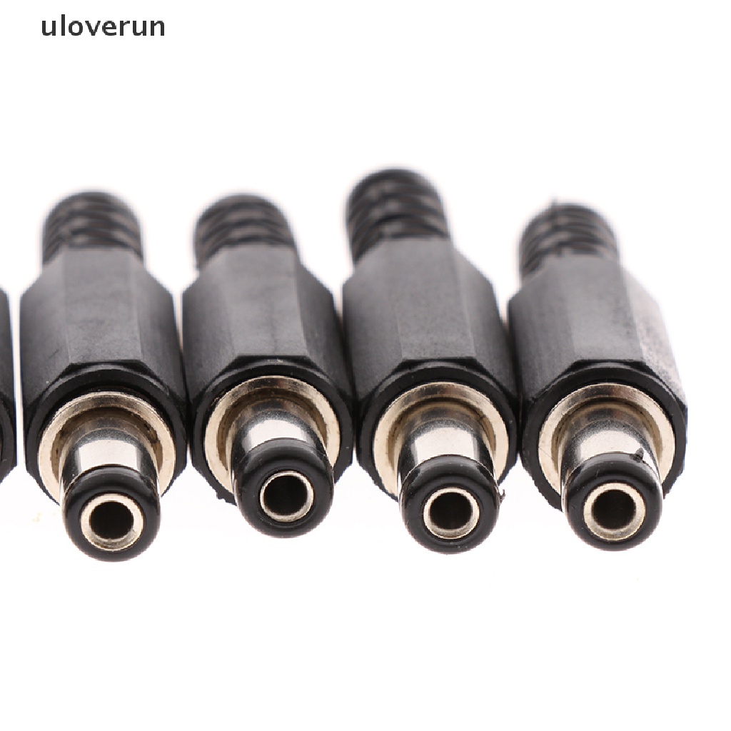 Set 5 Cặp Phích Cắm Nguồn DC 5.5X2.1 12V Tiện Dụng