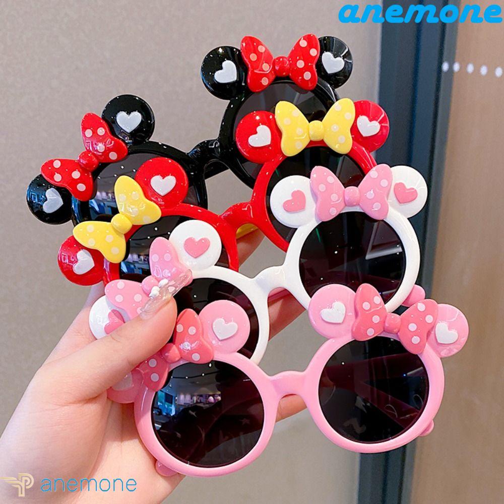 Kính Mát Chống Tia UV400 Chống Bức Xạ Họa Tiết Hoạt Hình Phong Cách Cổ Điển Cho Bé