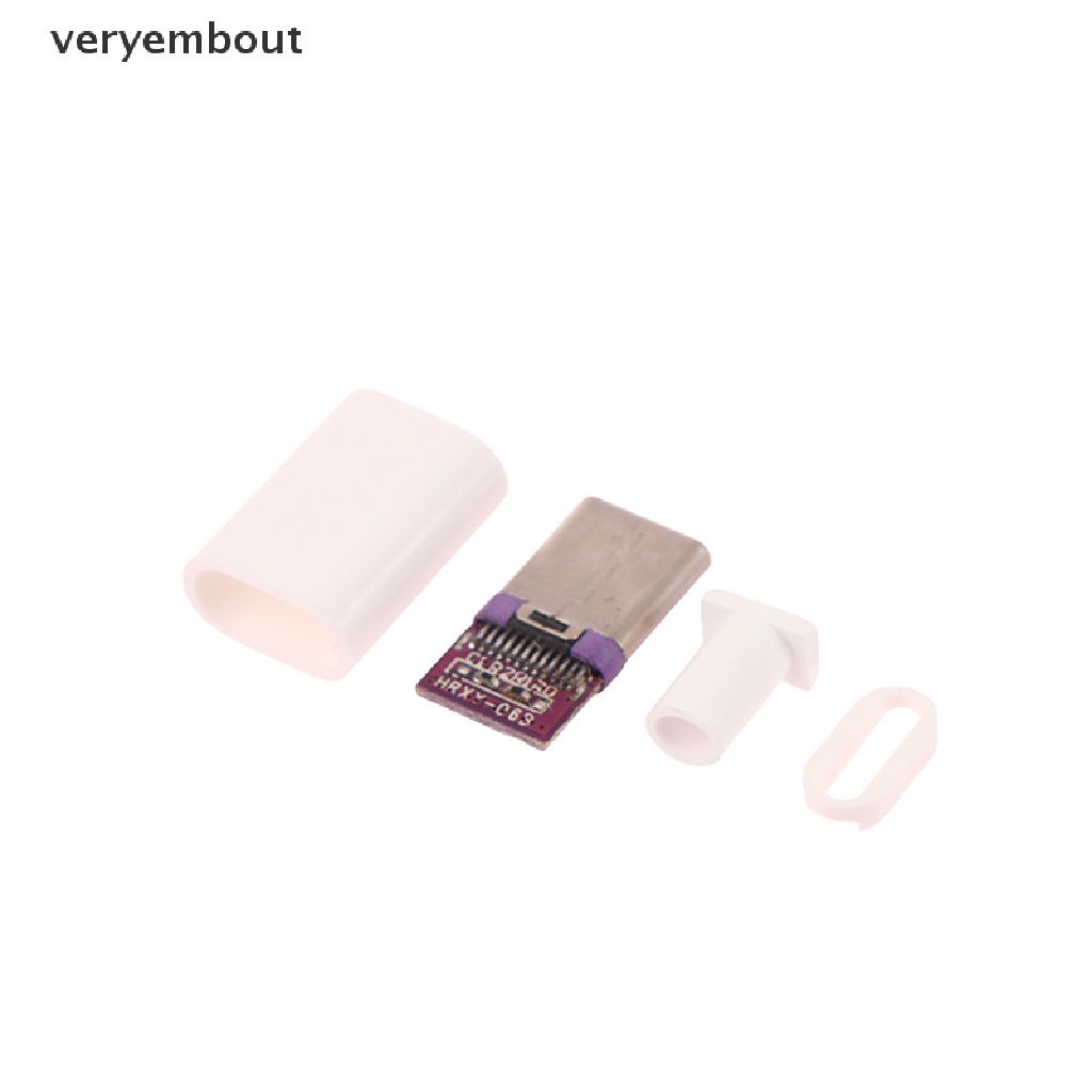 Set 2 Phích Cắm Đầu Cuối Usb 3.1 3A / 5A Chất Lượng Cao Tiện Dụng