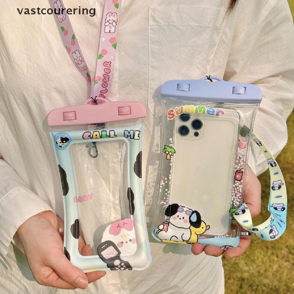 Túi Đựng Điện Thoại Họa Tiết Hoạt Hình Chống Thấm Nước Thời Trang Mùa Hè