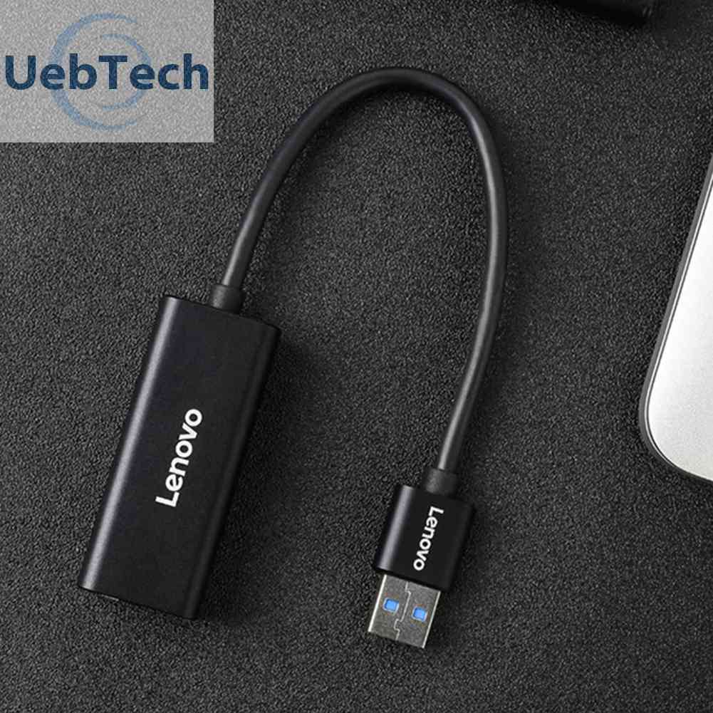LENOVO Bộ Chia Cổng USB 3.0 / Type-C RJ45 Lan Cho MacBook Laptop
