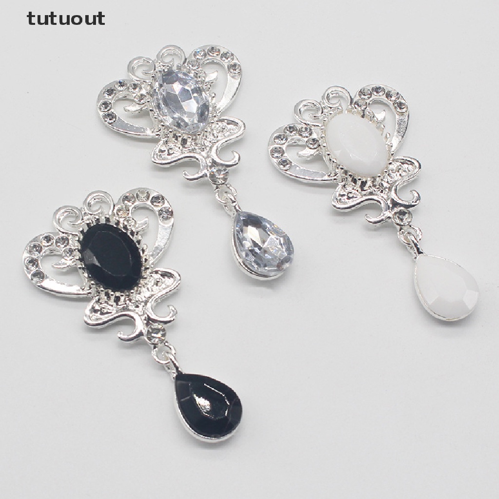 Trâm Cài Áo Hình Bướm Bằng acrylic Màu Bạc DIY