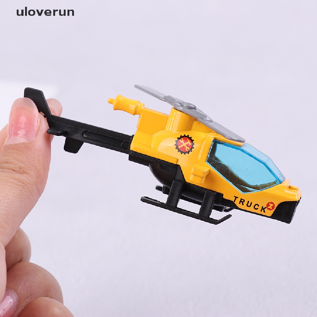 Uloverun Mô Hình Xe Hơi Trực Thăng Đồ Chơi Bằng Hợp Kim Cho Bé