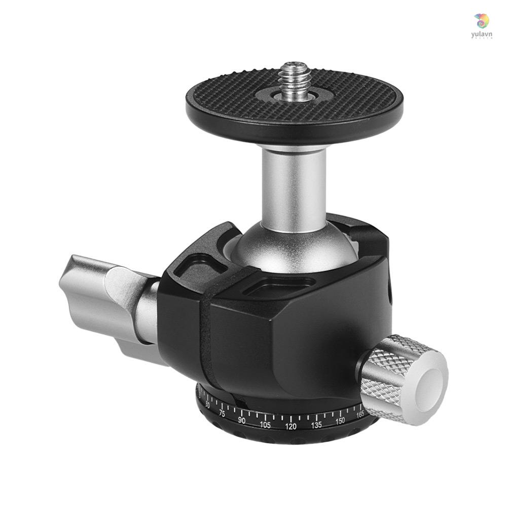 Đầu Bi Mini Andoer D-25 CNC Bằng Hợp Kim Nhôm Trung Tâm Trọng Lực Thấp Cho Chân Máy Ảnh DSLR ILDC