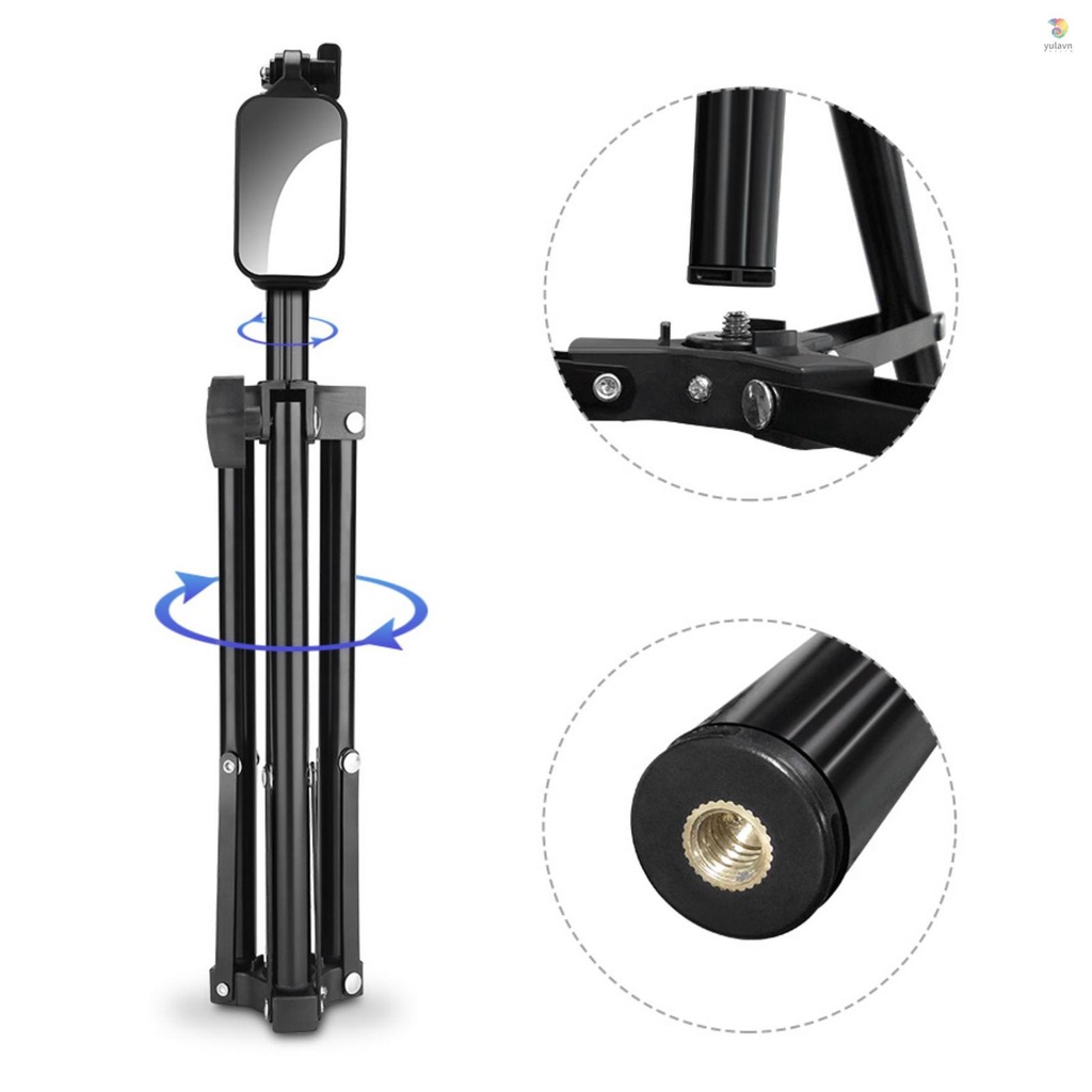 Đèn LED Hình Tròn 10inch / 26cm Gắn Giá Đỡ Ba Chân Hỗ Trợ Chụp Ảnh