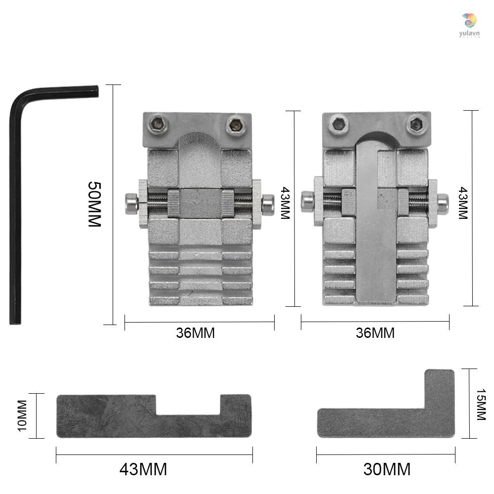 Dụng Cụ Kẹp Cố Định Chìa Khóa Xe Hơi Đa Năng Bằng Thép Không Gỉ