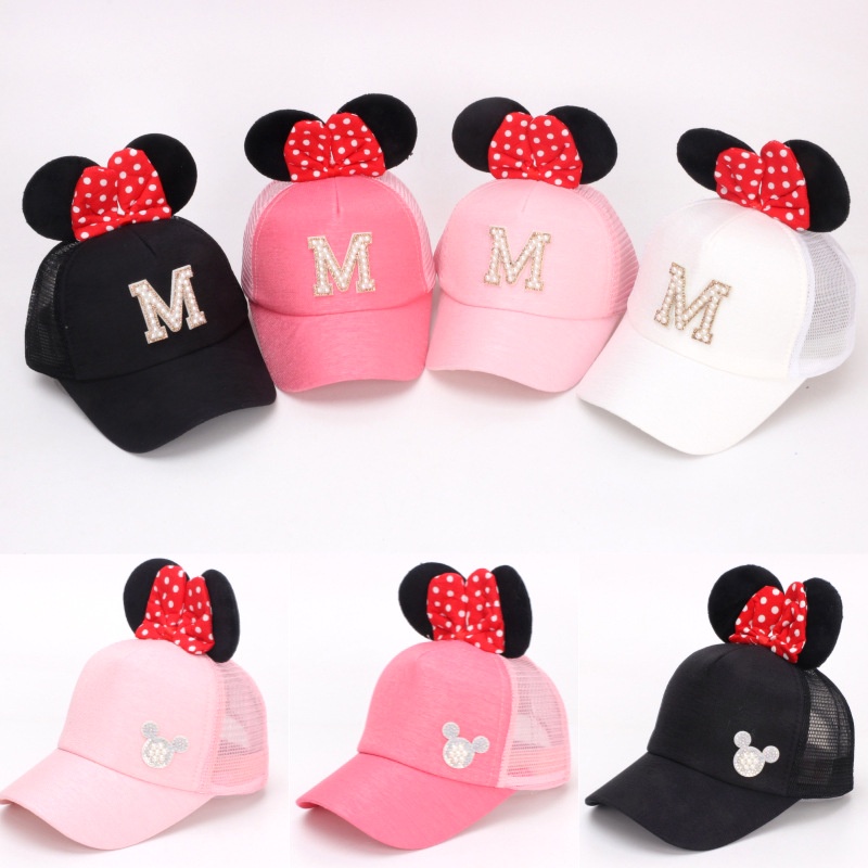 Mũ Lưỡi Trai Hình Chuột Minnie Xinh Xắn Cho Bé
