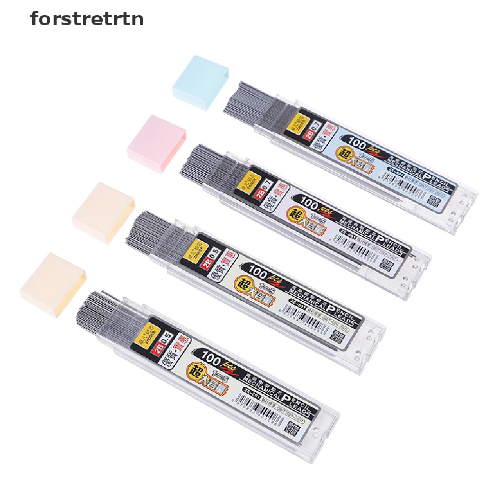 Forstretn Set 100 Ruột Bút Chì 2b Có Thể Thay Thế Tự Động 
 En