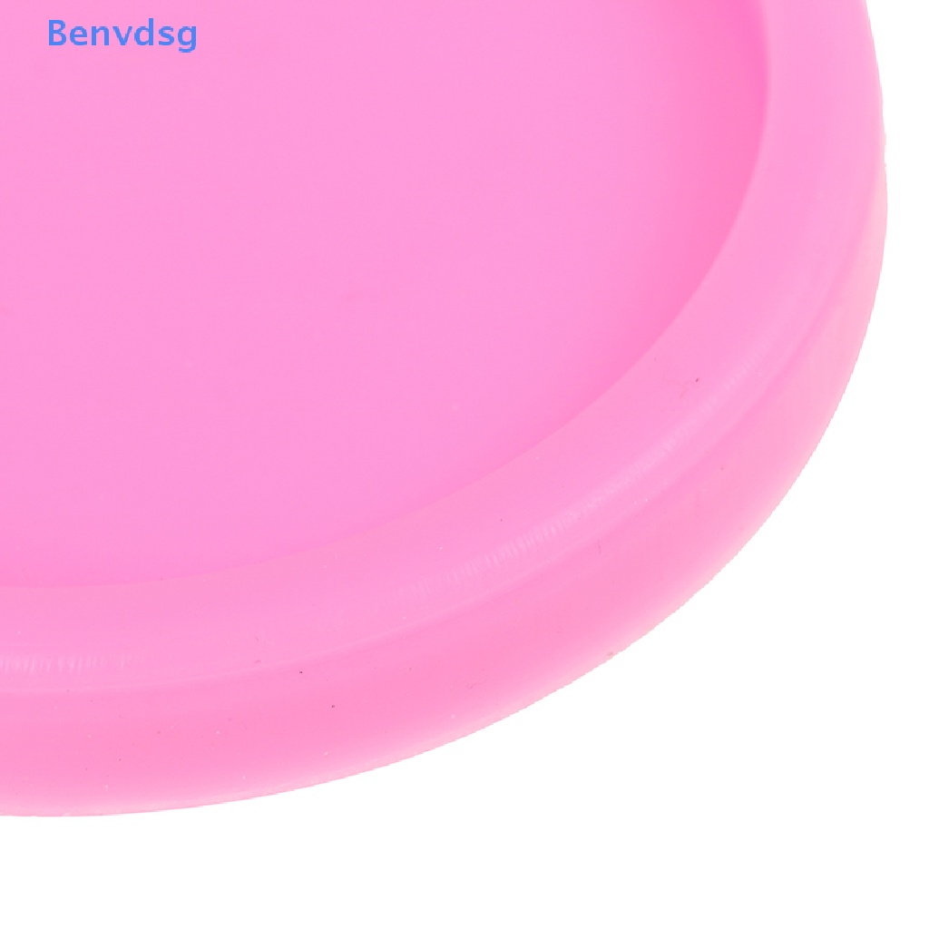 Benvdsg &gt; Khuôn silicone Tròn Lấp Lánh Làm Móc Khóa Có Lỗ