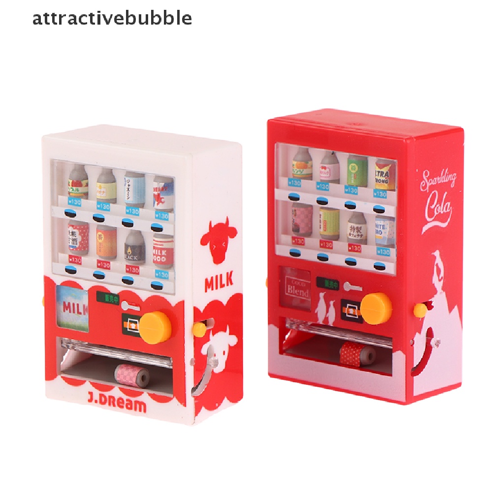 1 Mô Hình Máy Bán Nước Uống Mini Cho Nhà Búp Bê